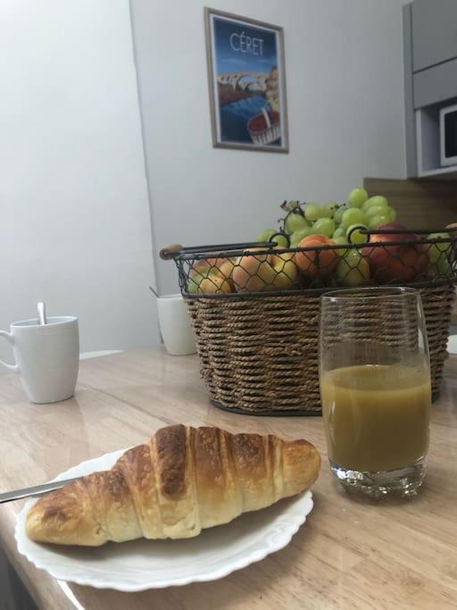 Au Coeur De Ville Avec Terrasse Ceret Ngoại thất bức ảnh